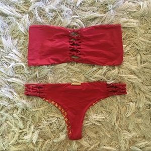 ❗️SOLD!! ❗️San Lorenzo Set - Red, XS